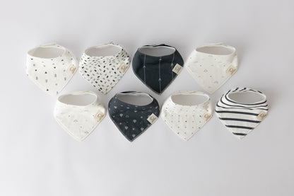 Lamb Babies Bandana Bibs in Pattern, set of 8