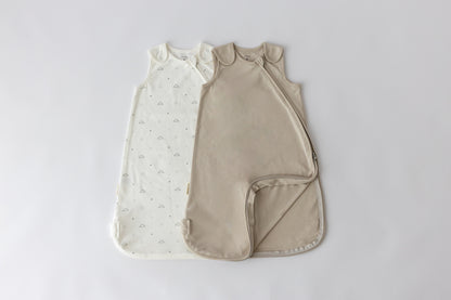 Lamb Babies Cozy Sleep Sacks in Gray, set of 2